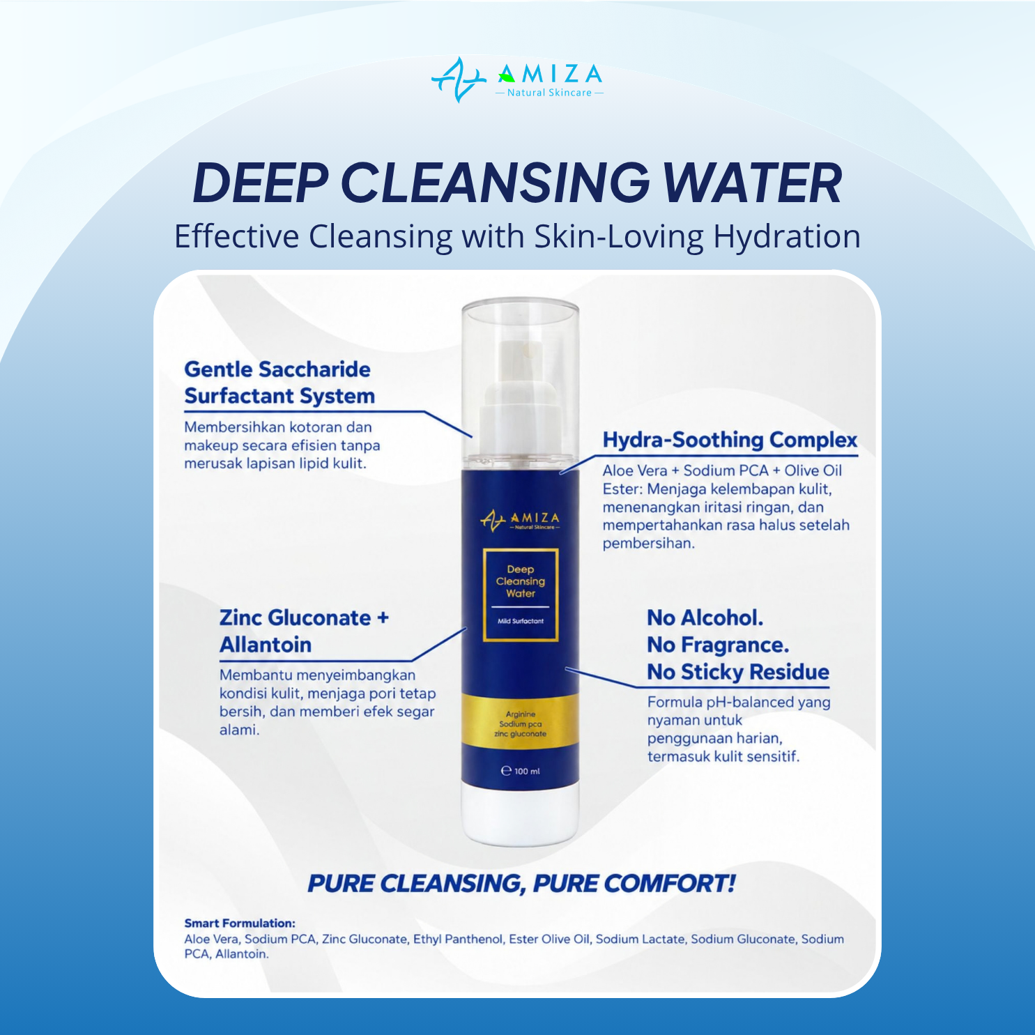 AMIZA Deep Cleansing Water